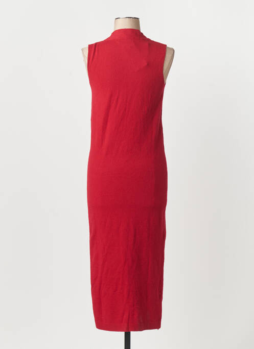Robe courte rouge MANGO femme