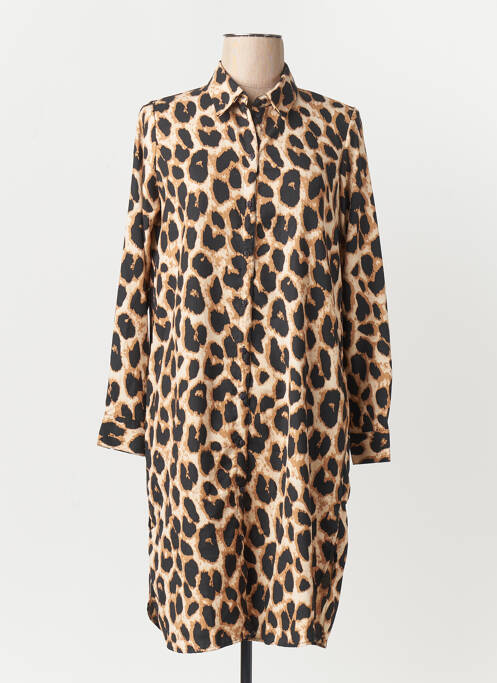 Robe longue beige ONLY femme