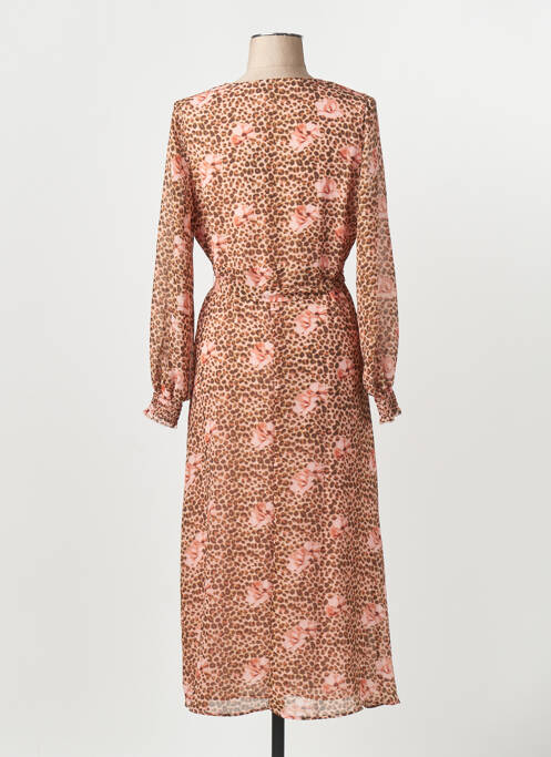 Robe longue beige VERO MODA femme