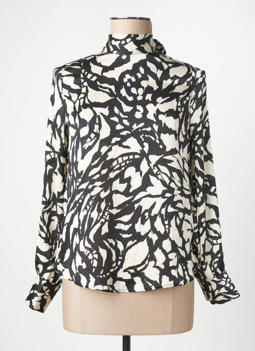 Chemisier noir MANGO femme