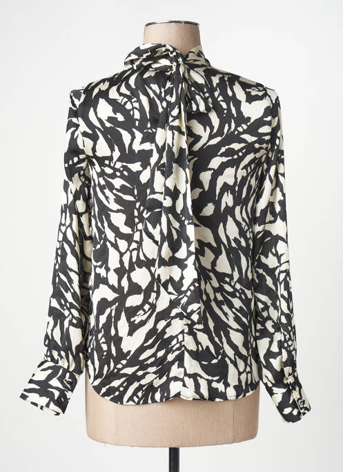 Chemisier noir MANGO femme