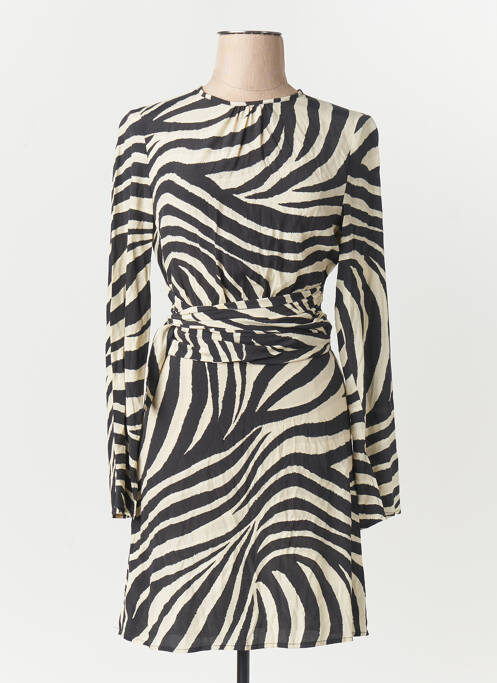 Robe mi-longue noir MANGO femme