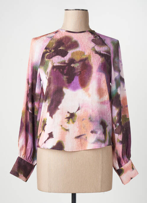 Blouse rose MANGO femme