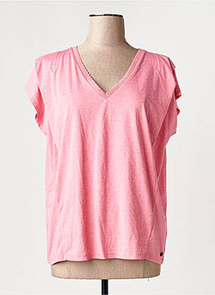 T-shirt rose GARCIA femme