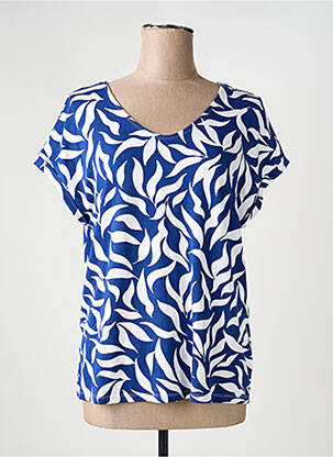 T-shirt bleu STREET ONE femme