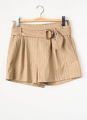 Short beige MORGAN femme