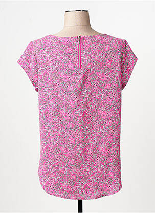 Top col rond rose ONLY femme