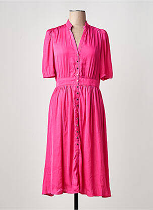 Robe courte rose MORGAN femme