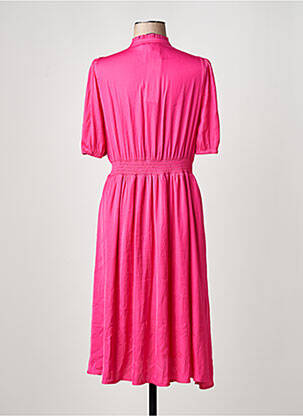 Robe courte rose MORGAN femme
