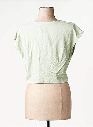 T-shirt coupe droite vert VERO MODA femme