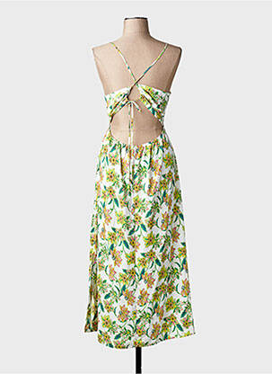 Robe courte vert MORGAN femme