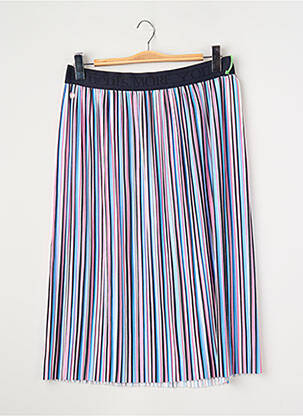 Jupe mi-longue bleu STREET ONE femme