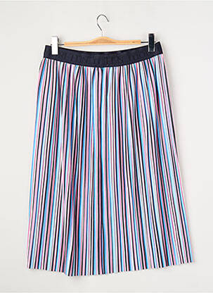 Jupe mi-longue bleu STREET ONE femme