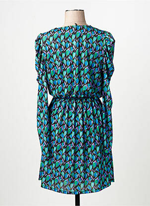 Robe mi-longue vert MORGAN femme