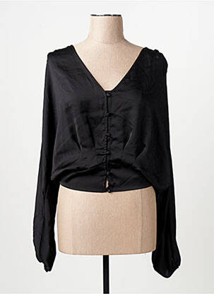 Chemisier noir ASTRID BLACK LABEL femme