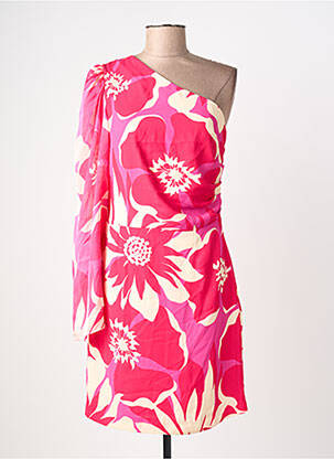Robe courte rose MORGAN femme