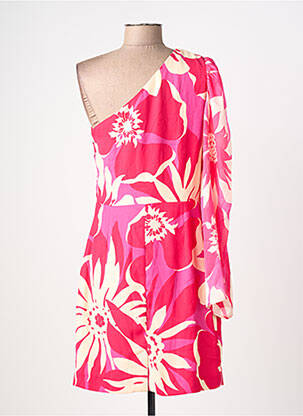 Robe courte rose MORGAN femme