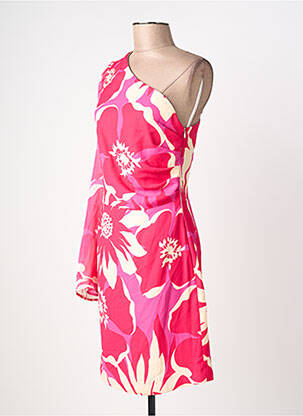 Robe courte rose MORGAN femme