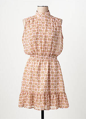 Robe courte rose MORGAN femme