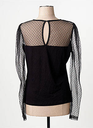 T-shirt noir MORGAN femme