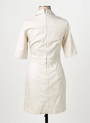 Robe courte beige MORGAN femme