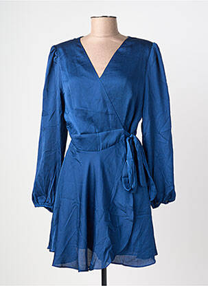 Robe courte bleu MANGO femme