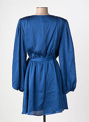 Robe courte bleu MANGO femme