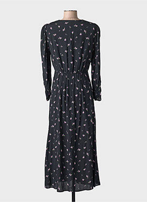 Robe longue noir MANGO femme
