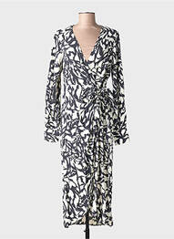 Robe longue noir MANGO femme