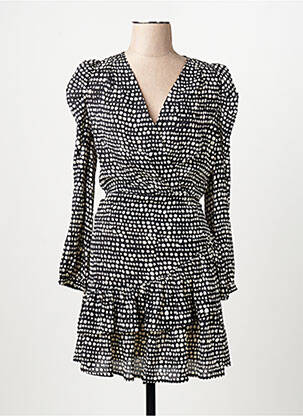 Robe mi-longue noir MORGAN femme