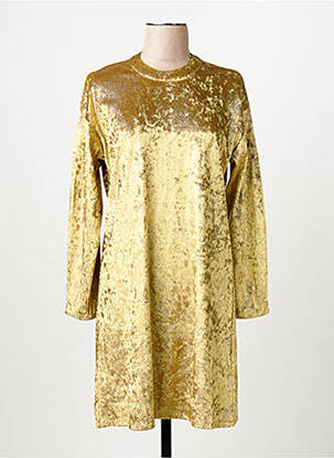 Robe mi-longue jaune MOLLY BRACKEN femme