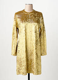 Robe mi-longue jaune MOLLY BRACKEN femme