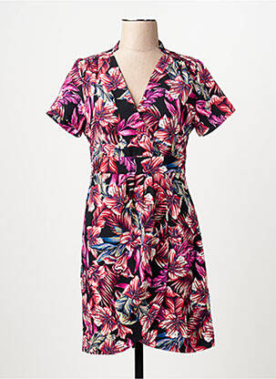 Robe courte multicolore MORGAN femme
