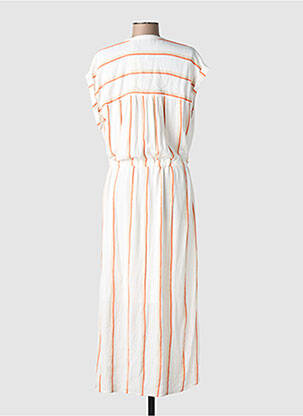 Robe longue blanc TOM TAILOR femme