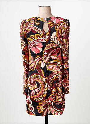 Robe mi-longue rose MANGO femme