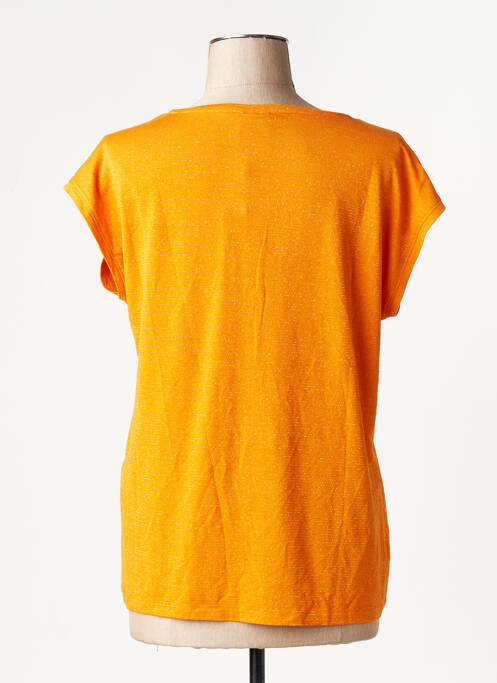 T-shirt orange PIECES femme