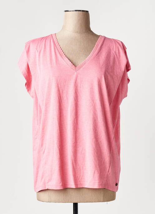 T-shirt rose GARCIA femme