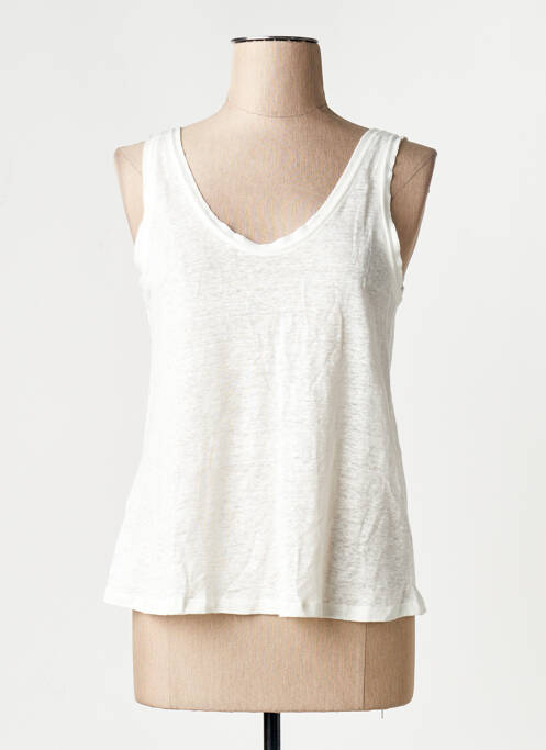 Débardeur blanc MANGO femme