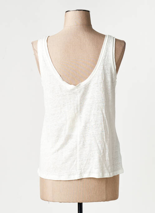 Débardeur blanc MANGO femme
