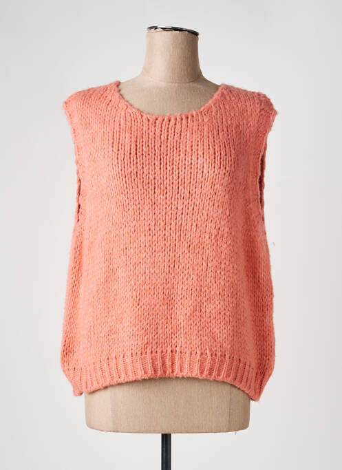 Pull rose BELLITA femme