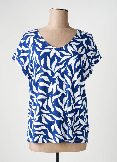 T-shirt bleu STREET ONE femme
