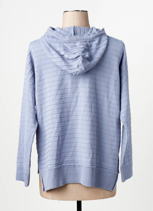 Sweat-shirt à capuche manches longues manches longues bleu ONLY femme