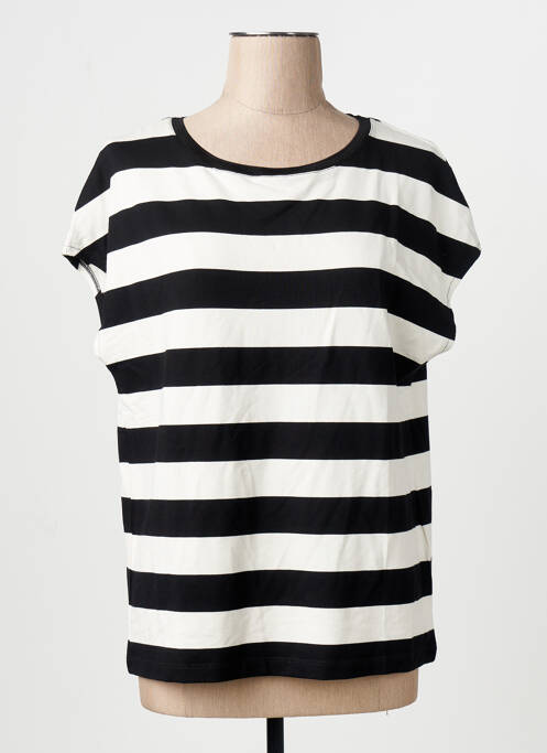T-shirt noir STREET ONE femme