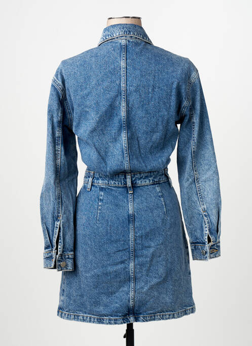 Robe courte bleu MANGO femme