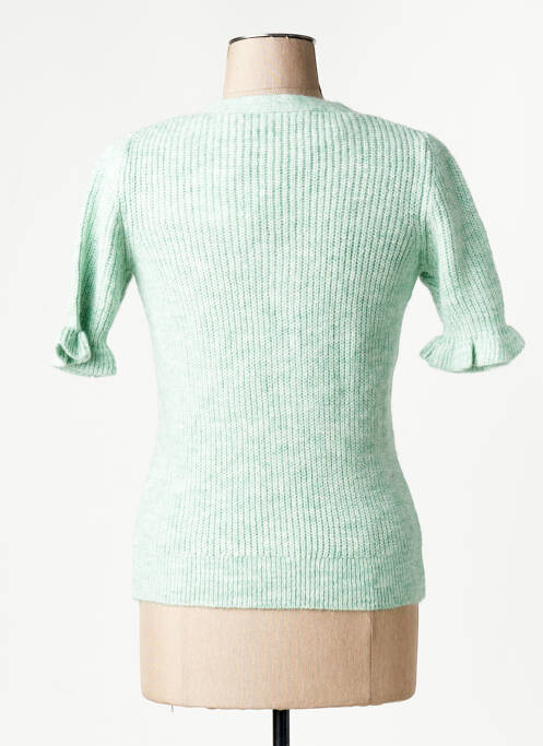 Gilet manches longues vert NAF NAF femme