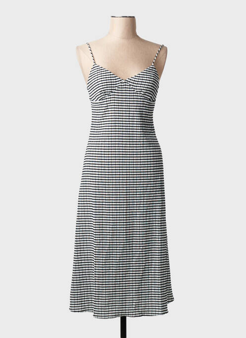 Robe mi-longue noir MANGO femme