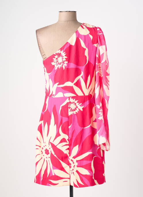 Robe courte rose MORGAN femme
