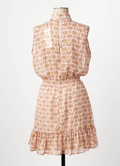 Robe courte rose MORGAN femme