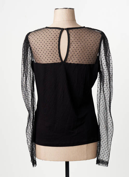 T-shirt noir MORGAN femme