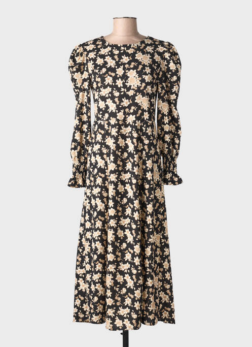 Robe longue noir MANGO femme